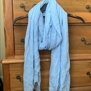 Light blue scarf